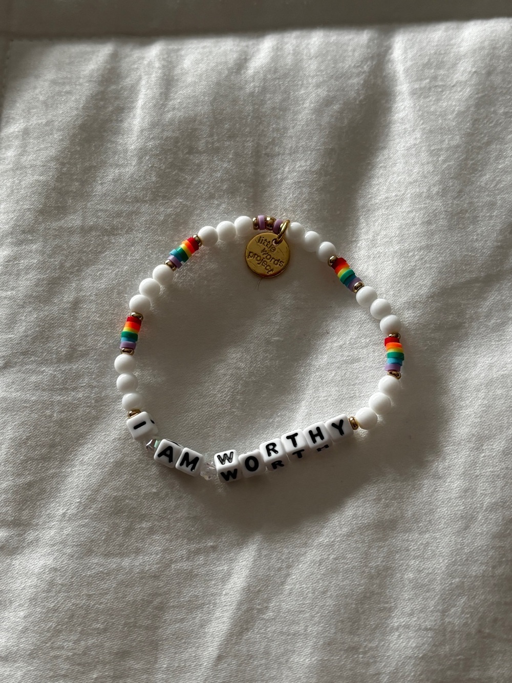 Bracelet LWP LITTLE WORDS PROJECT i am worthy